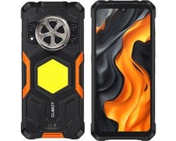 CUBOT Kingkong Power 5 Robuuste Smartphone - 16GB RAM - 128GB ROM - 15300mAh - 6.88 inch 120Hz - IP68/IP69K - Android 15 - NFC - GPS - Zwart