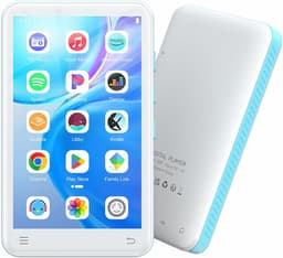 160 GB MP3-speler met Bluetooth en Wifi - 4 inch Touchscreen, Ondersteunt Spotify, Audible en FM-radio - Uitbreidbaar tot 1 TB — thumbnail 1