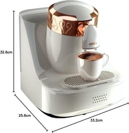 Turkse Koffiemachine met Zelfreiniging en Automatisch Kookhoogtedetectiesysteem 1 Liter — thumbnail 2