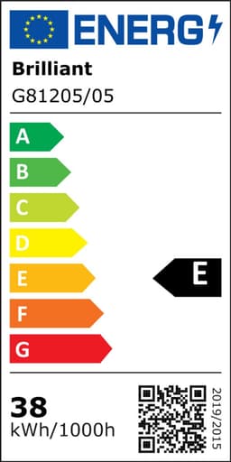 Brilliant Catania - Plafondventilator - LED 40W - CCT - 2700K-6500K - Dimbaar - ICRGB - Nachtlicht - Timer - Afstandsbieding - Wit — thumbnail 2