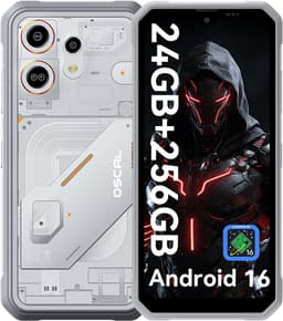 OSCAL MARINE 3 - Robuuste Smartphone - 4G - 24GB RAM - 256GB ROM - 6.56 inch - Robuuste Telefoon - Nachtzicht - Android 16 - NFC - GPS - Wit — thumbnail 1
