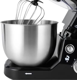 Keukenmachine - Mixer Deegmixer - Bakken en Mixen - 3-in-1 Functionaliteit - 5 Liter Kom - Zwart — thumbnail 4