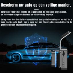 RWB® Dashcam Voor en Achter - Dashcam - Dashcams - Zwart - ‎9 x 4 x 5 cm — thumbnail 4
