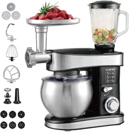 Krachtige 3-in-1 Keukenmachine met 2000W, Kneedmachine, Vleesmolen en Mixer — thumbnail 1