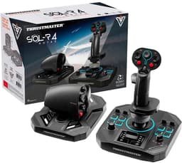 Thrustmaster Sol-R 4 HOTAS – Flight Simulator & Space Sim Set – Joystick & Throttle voor PC – 58 Actieknoppen – H.E.A.R.T. Technologie – Compatibel met Star Citizen, Elite Dangerous & MSFS — thumbnail 5