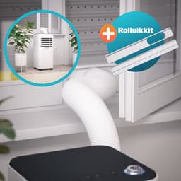 Monzana mobiele airco - 7000 BTU raamkit 20 tot 25m² wifi timer - wit — thumbnail 5