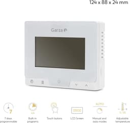 Programmeerbare Digitale Thermostaat voor Verwarming met Draadloze Bediening — thumbnail 4