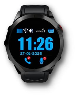 Weewise WS57 - GPS Horloge Senior - Smartwatch voor Ouderen - Persoonlijke alarmen - alarm horloge ouderen - GPS Horloge Alzheimer - Valdetectie — thumbnail 1