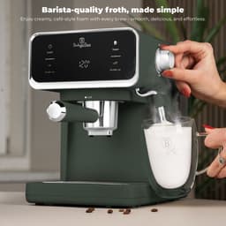 Berlingerhaus 9850 - Espresso - koffie - Senseo - Touchscreen - Machine - Matt Green Collection — thumbnail 3