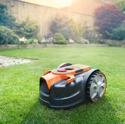 Robotmaaier – Grasmaaier – Automatische Grasmaaier – Robot Grasmaaier – Robot Maaimachine – Volledig Draadloos – Verwisselbare 24V 4,0 Ah Lithium-Ion Accu — thumbnail 2