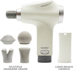 Reviber RV-MALP Gen 3 Deep Tissue Percussion Massager - USB oplaadbaar - 5 opzetstukken - verlengbare handgreep — thumbnail 2