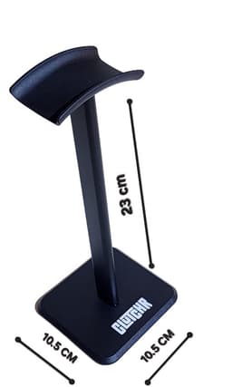 CLUTCHR - Koptelefoon Standaard Universeel - Headset Stand - Hoofdtelefoonhouder - Zwart — thumbnail 2
