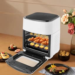 Grote Heteluchtfriteuse 15L met Digitaal Touchscreen - Gezond Frituren, Grillen en Drogen — thumbnail 1