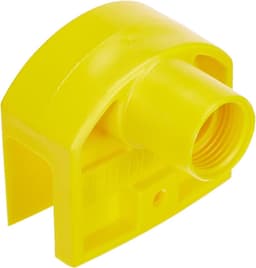 Grasmaaier Reiniger - Onderhoudstool - Gazononderhoud - Klembevestiging - 15x12x7 cm - Geel — thumbnail 1