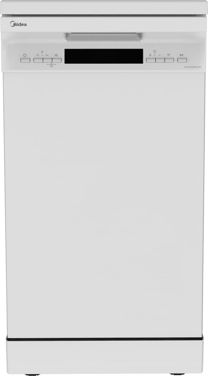 Midea MFD45S200W.2-ES - Vaatwasser - Vrijstaand - Wit - 49 dB - E label - Bestekmand - Wi-Fi connectiviteit — afbeelding 1