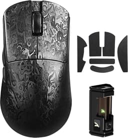 ATTACK SHARK R11 Ultra - Draadloze Gaming Muis - PAW3950 MAX - Koolstof Element - Ultralichte(49g) - Wired/2.4G/BT - 42000DPI - 8Khz - Inkt — thumbnail 1