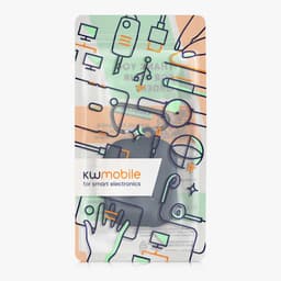 kwmobile oordopjes case geschikt voor Apple Airpods Pro 3 hoesje - Oortjes cover met AirTag houder - In-ear koptelefoon hoes - Silicone in donkerblauw — thumbnail 3