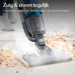 BISSELL Vac & Steam Stoomreiniger en Stofzuiger 2-in-1 - Stoom Dweil voor Harde Vloeren - Vacuum & Steam Cleaner - Hygiënische Reiniging - Reinigingsmachine - Vloerreiniger - 4266N — thumbnail 3