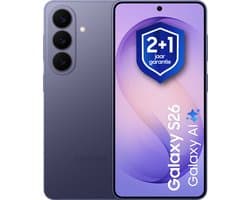 Samsung Galaxy S26 - Smartphone - 512GB - Cobalt Violet + 1 jaar extra garantie