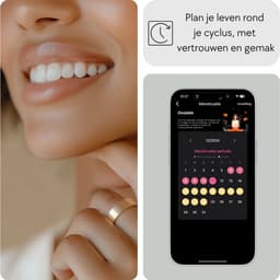 Focus® S1 Smart Ring - Rose gold - Maat 9 - Hartslag - Menstruatiecyclus - Slaap Monitor - Slimme Ring - Sport Prestatie - Stappenteller -IP68 Waterdicht - O2 Meting - Dames - Heren - Wearables - Oplaad Case - beschermring — thumbnail 2