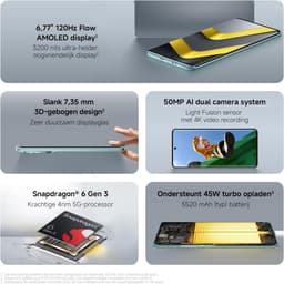 Xiaomi POCO M8 5G - 8GB - 512GB - Groen — thumbnail 4