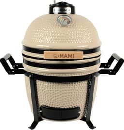Q-MAMI KAMADO GRILL COMPACT | BEIGE — thumbnail 1