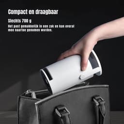 Nexvo® Draagbare beamer - Beamer - Projector - Mini Beamer - Wit - 10cm x 10cm x 16cm — thumbnail 3