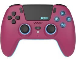 Freaks and Geeks Draadloze Controller - Hall Effect - Bewegingssensor - Vibratie - Cherry Red - PS5