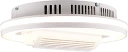 REALITY KURULA - Ventilator - Wit - incl. 1x SMD 37 W - Afstandsbediening - Geintegreerde dimmer - Traploos instelbare lichtkleur - Oscillerend - Zomer- en wintermodus - 6 snelheidsniveaus — thumbnail 2