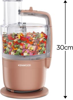Kenwood MultiPro Go FDP23.140RD - Foodprocessor - Red Clay - Express Serve - Go collectie — thumbnail 5