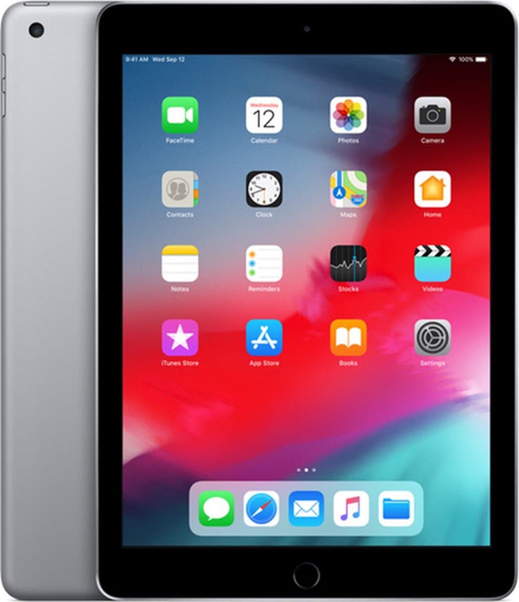 Apple iPad (2018) - 9.7 inch - WiFi - 32GB - Spacegrijs — afbeelding 1