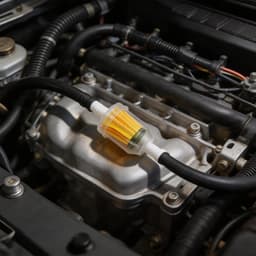 Brandstoffilter set 8 mm/6 mm - inclusief 10 slangklemmen - hoge filtratie - geschikt voor auto, motor, grasmaaier - ShopVlot — thumbnail 3