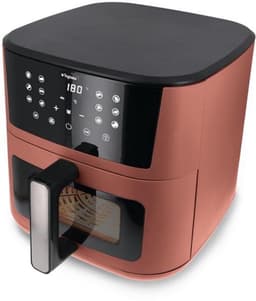 Heteluchtfriteuse Appelrood - 10 Liter Inhoud - 2200 W Vermogen - Roestvrij Staal - Voor Friet Groenten Vlees Vis Bakproducten — thumbnail 3