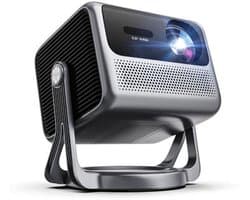 Mini Beamer - Projector - Digitale Beamer - Draagbaar - 1080P - Full HD Projector - Met 90° Gimbal - Auto Focus - Android 11.0 - 600ANSI - Android System - Zwart