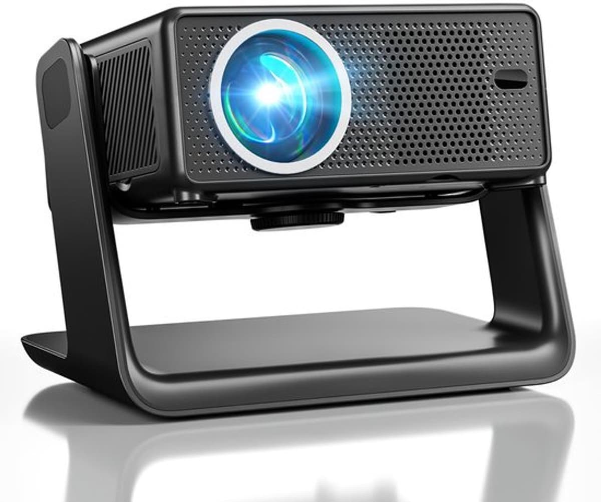 Mini Beamer 1920 X 1080 Native Resolutie - 4K Ondersteuning - LCD Display - Draagbaar - Thuisbioscoop Projector — afbeelding 1