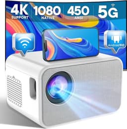 Compacte beamer - Projector - Thuisbioscoop - Projector voor thuis - Mini-projector - Cinema-projector — thumbnail 1