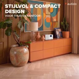 Audizio Rosta DAB radio - Digitale radio met Bluetooth - 40W - Wit — thumbnail 5