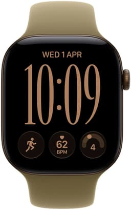 APPLE Watch Series 12 GPS 46mm - Dark Bronze Aluminium Case - Sport Band - S/M - Smartwatch Olive — thumbnail 3