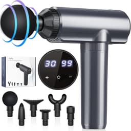 Massagepistool voor Spieren – Spiermassage – Instelbare Intensiteit – Draagbaar en Compact — thumbnail 1
