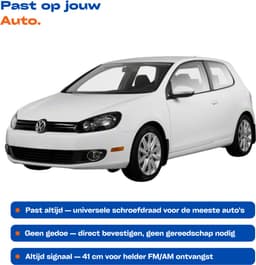 HeyParts - Antennespriet 41CM - Auto Antenne - Inclusief Schroeven - Past Altijd — thumbnail 2