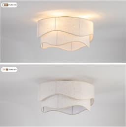 Moderne 19 inch Plafondventilator - Bediening via app en afstandsbediening - Zes snelheden - Omkeerbare luchtstroom - ABS-bladen - Ideaal voor slaapkamers en kinderkamers — thumbnail 4