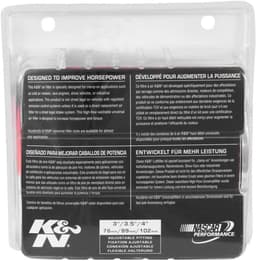 RG-1001RD-L Auto en Motorfiets Universeel Chroom Filter — thumbnail 3