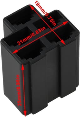 SnelShoppen - 2 Stuks Grasmaaier 5 Pin Sleutelschakelaar Aansluitset 33-350 M90206 Compatibel met John Deere Tuinmachines — thumbnail 2