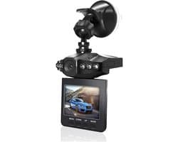 Dash Cam voor Auto - Zwart - 2,5 Inch - Met Nachtzicht en Bewegingsdetectie - Voor Rijden en Parkeren