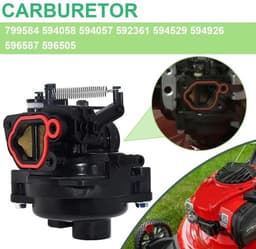Carburateur voor Grasmaaier - Vervangbaar Model - Kwaliteit - Geschikt voor Troy-Bilt - 163cc 140cc — thumbnail 4