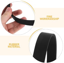 Aandrijfriem Grasmaaier - Vervangingsriem Maaier - Gazon Onderhouden - Sterk Rubber Materiaal - 25 x 17 x 2.5 cm - Zwart — thumbnail 3