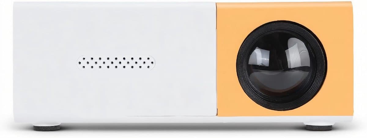 Draagbare projector 1080p - 6000Lm helderheid - automatische correctie - ideaal voor thuisbioscoop - ShopVlot — afbeelding 1