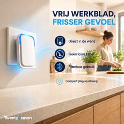 Twenty4seven® Mini Luchtreiniger Tegen Huisstofmijt - Stopcontact Air Purifier - Slaapkamer & Huisdieren — thumbnail 4