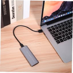 Externe Harde Schijf - SSD Behuizing - Data Opslag - Aluminium Legering - 11.5 cm - Zilver — thumbnail 4