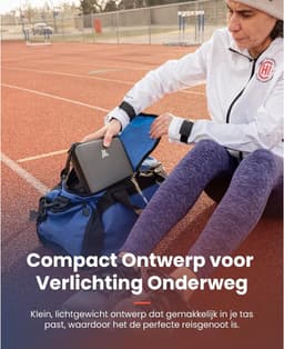 Massage Gun met Warmte en Koude – 5 Snelheden – 5 Massagekoppen – USB-C Oplaadbaar – Compact — thumbnail 4